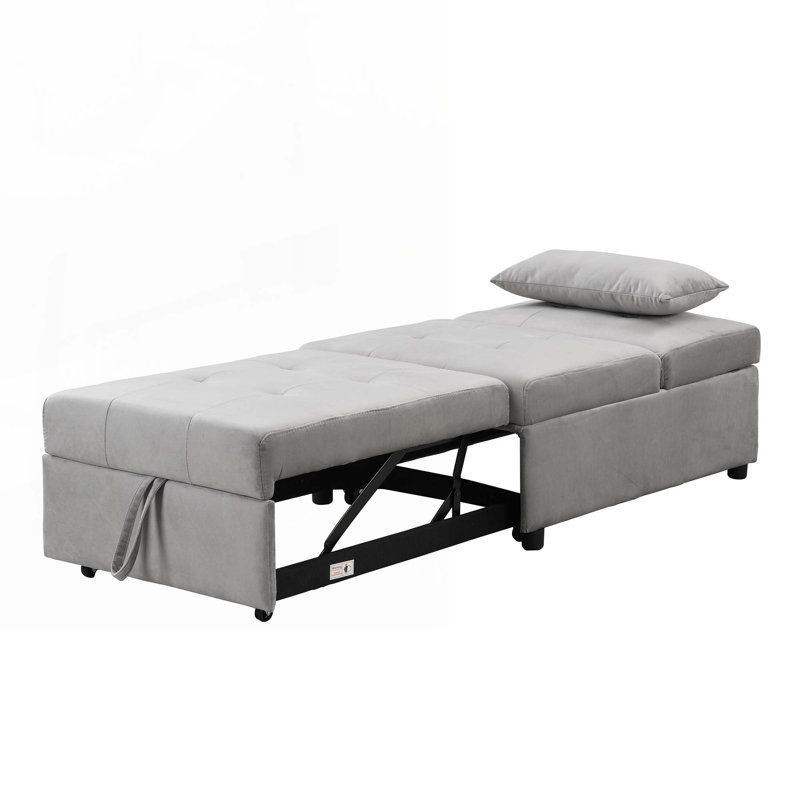 Fauteuil convertible pliant, Gris