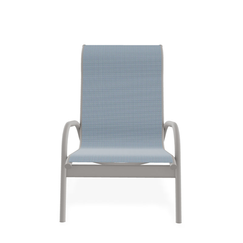 Gardenella Patio Chair, Warm Gray, Augustine Mineral