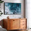 Plage «Blue Ocean Waves Wall Art»-101793827