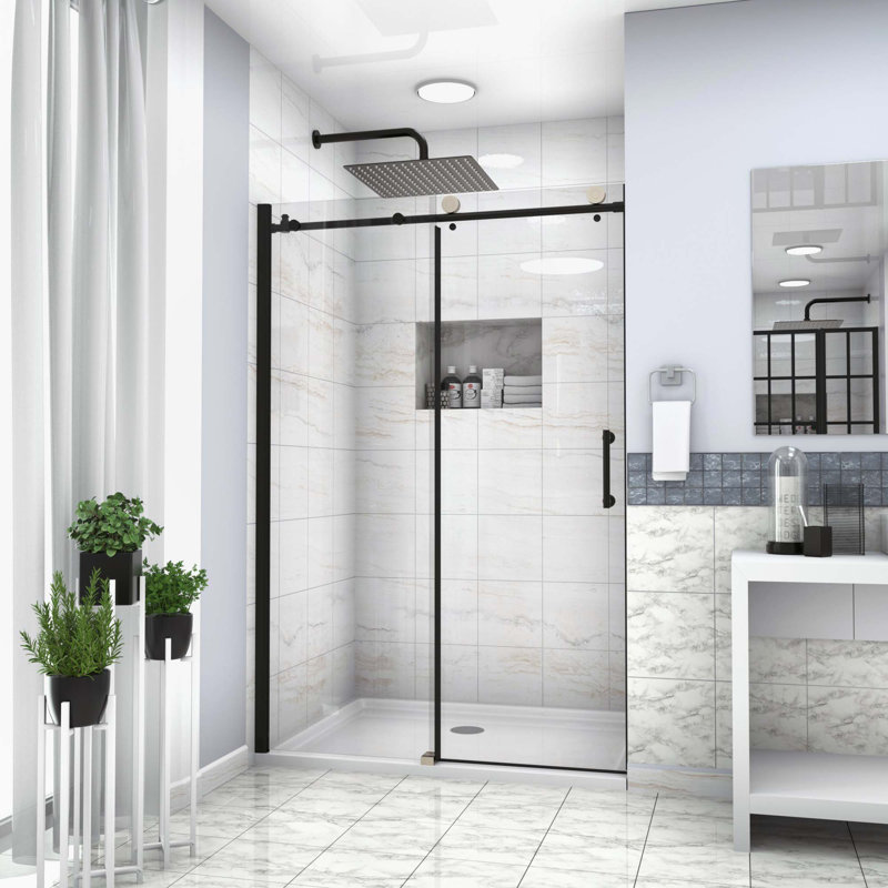 Portes de douche, Noir, noir, noir, noir