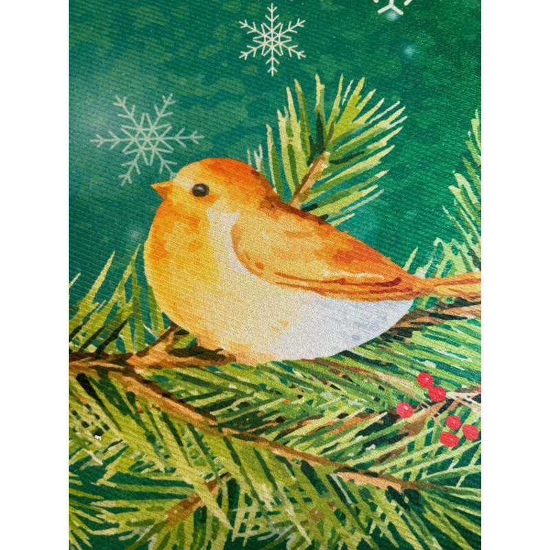 Winter Birds Tree Skirt, 60" W