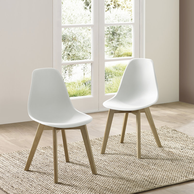43cm H Side Chair, White