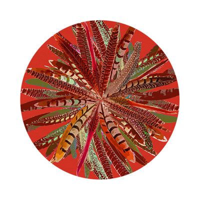 Napperon Pheasant Feathers