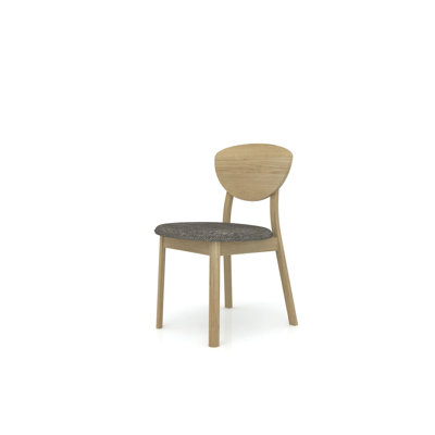 Chaise rembourrée Lylis, caramel brume