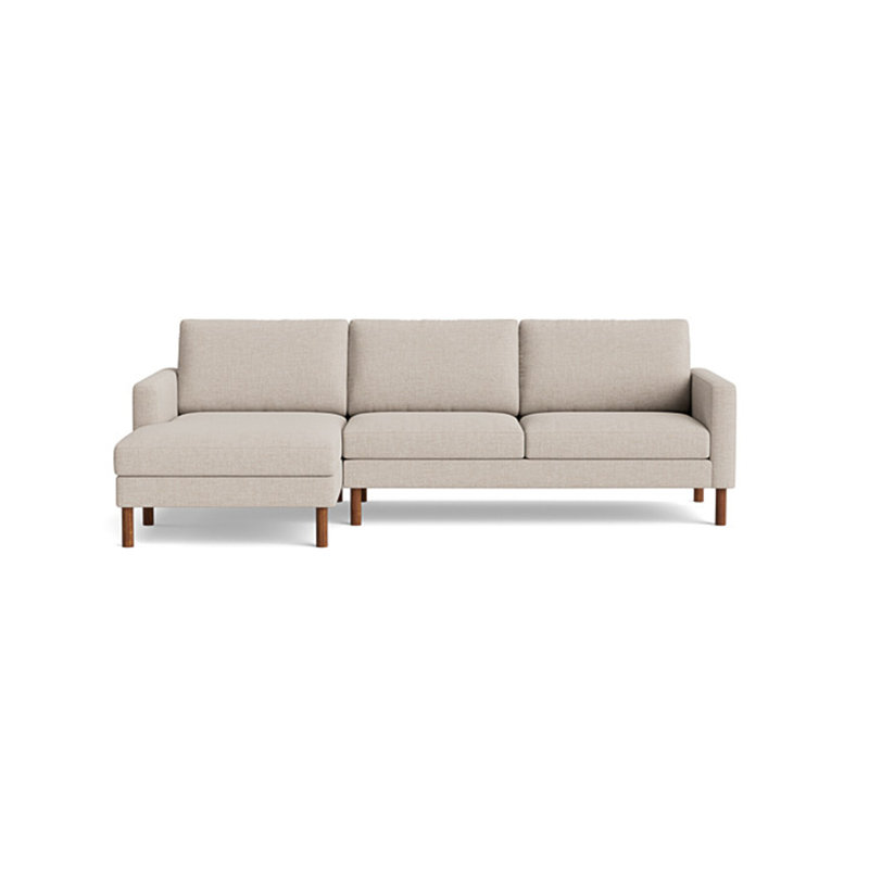 Laguna Chaise Sectional, Left Hand Facing, Performance Weave - Natural