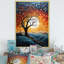 «Spiritual Embrace Baobab Tree», reproduction d'art sur toile-97171423-97171424