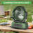 Portable 2-in-1 Fan & RGB Light-226921586
