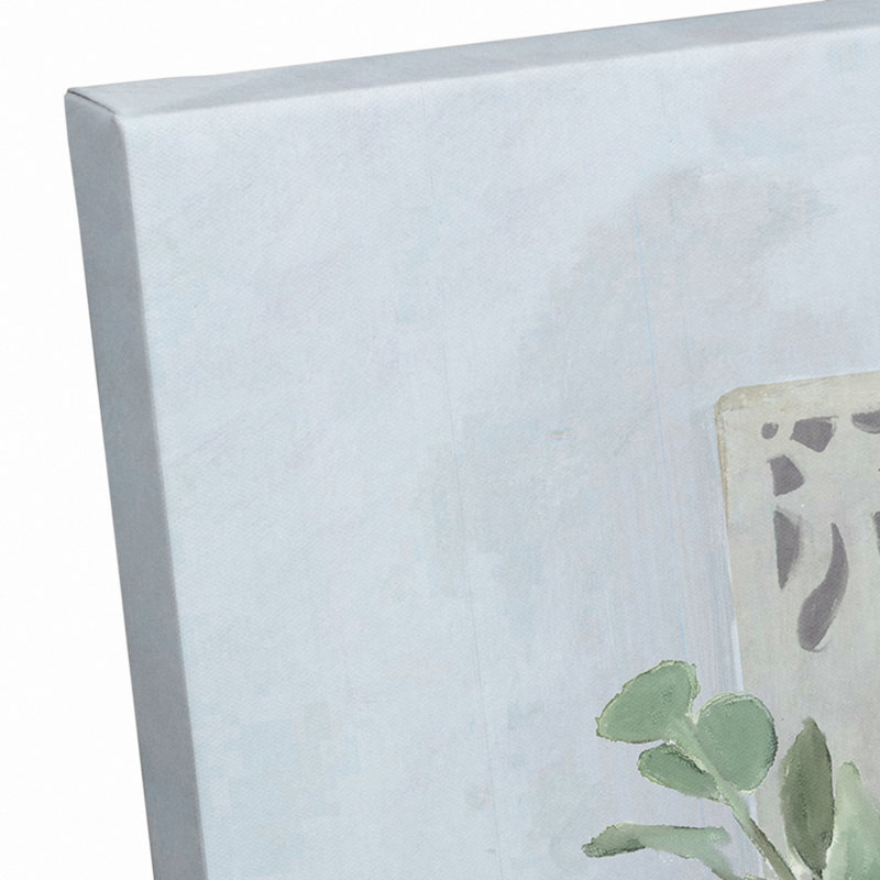 Nature morte au citron et aux verts - peinture sur toile tendue