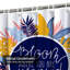 Rideau de douche Wild Tropical Bloom-1308537837