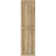 Americraft Two Equal Panel Framed Board-n-Batten Shutters (Per Pair)