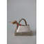 Teckel brun amovible en coton