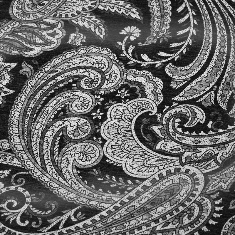 Jeté en cachemire Addison Sherpa ASB654, Noir