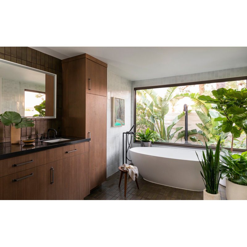 Barcelona 70.25'' L Soaking Bathtub
