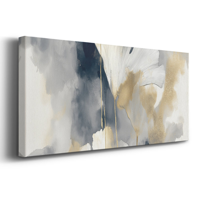 Abstract Series 10 #II-Wide Gallery Wrapped Canvas, 12" H x 30" W
