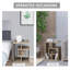 40cm W Manufactured Wood Bedside Table-828452944