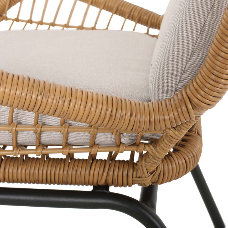Chaise d'appoint contemporaine à la mode, Brun