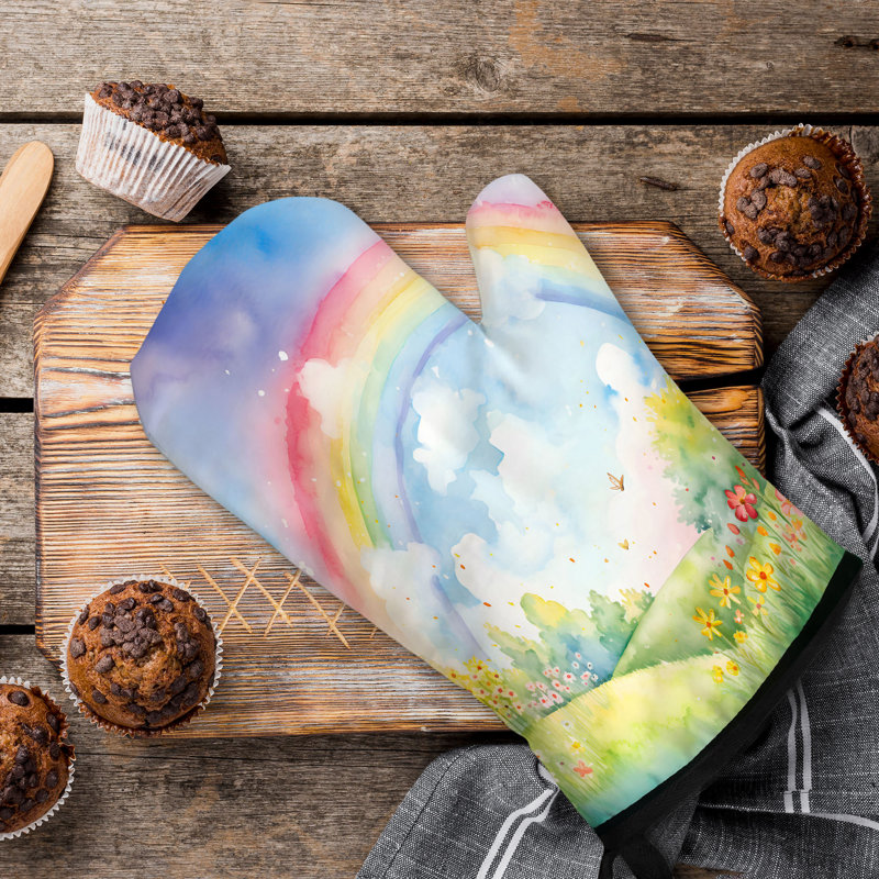 Soft Terrain Oven Mitt Cotton Twill