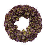 Faux Florals Hydrangea 21" Wreath