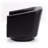 Black Wood Base Swivel Function Chair-1495505766