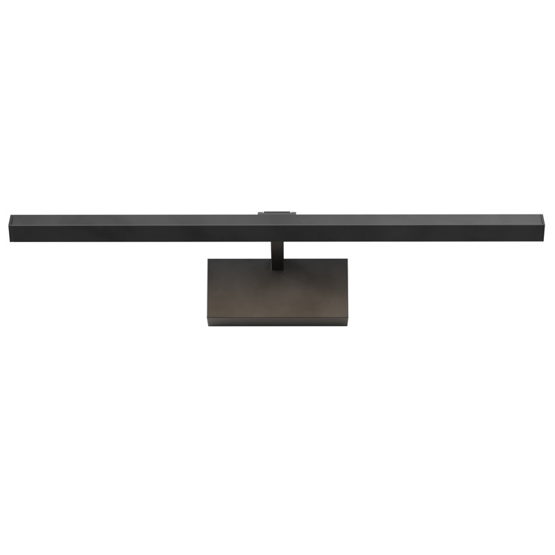 Mondrian LED Wall Mounted Picture Light, Matt Black, 2.36" H x 15.75" W x 7.4" D