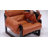 33.5" W Solid Wood & Oil Waxed Leather Mid-Century Accent Chair-1080790569