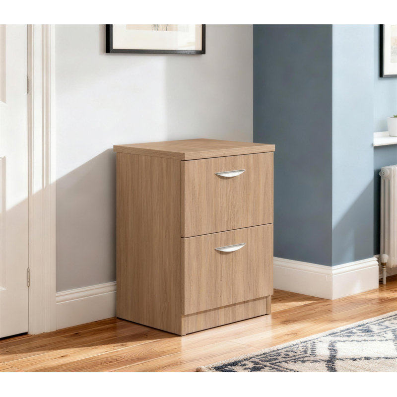 48cm Wide 2 -Drawer File Cabinet, Sandstone