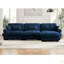 Canapé modulaire surdimensionné en velours super confortable avec repose-pieds mobile-2023481696-2023481698