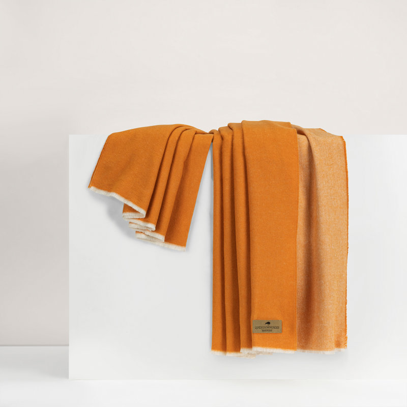 Aspen Throw, Orange