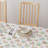 Rectangular Tablecloth, 100% Cotton, 52X104", Garden Grown Flowers-1127403480