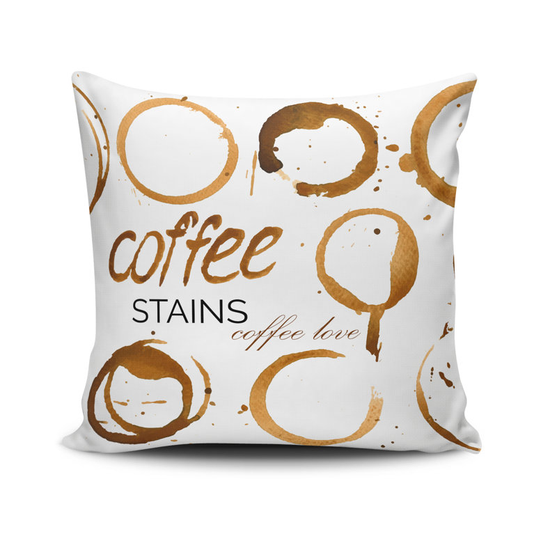 Eror Decorative Cushion Cover, 17 x 17 Inches, 50% Cotton / 50% Polyester | Machine Washable at 104°F, Ironable, Concealed Zip Closure | Perfect for Living Room, Bedroom, and Stylish Home Décor