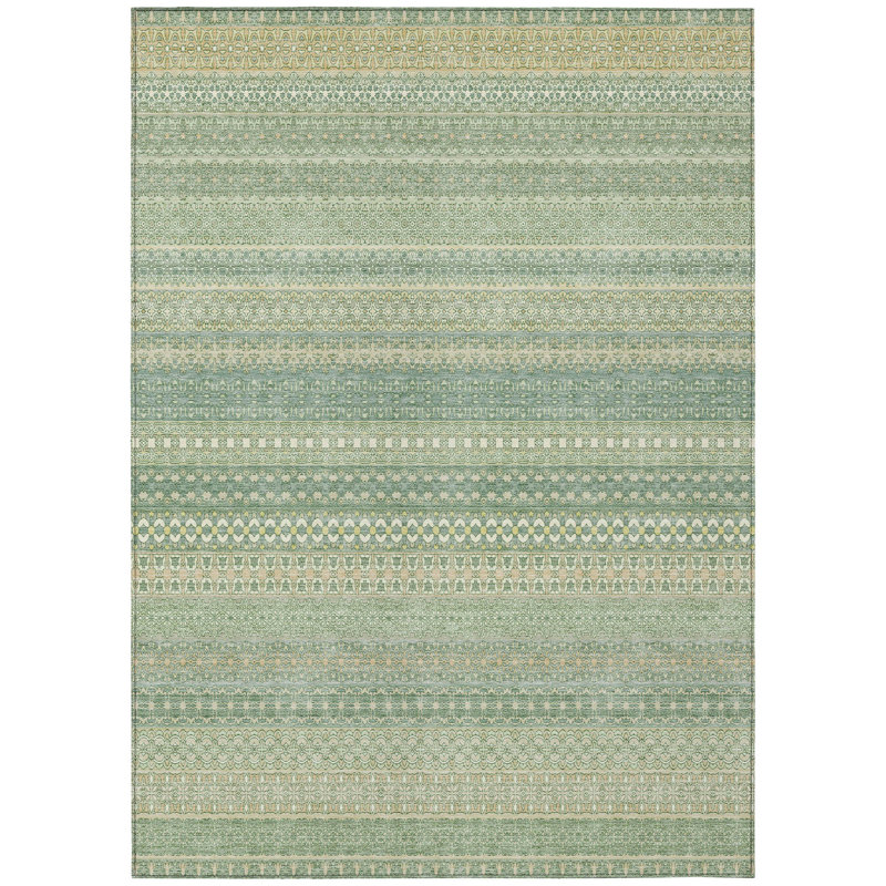 Tapis intérieur / extérieur Kinslee, Rectangle 9 pi x 12 pi