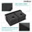 36 Inch Farmhouse Double Bowl Stainless Steel Kitchen Sink Gunmetal Black Farm Sink 50/50 Sink-68879326