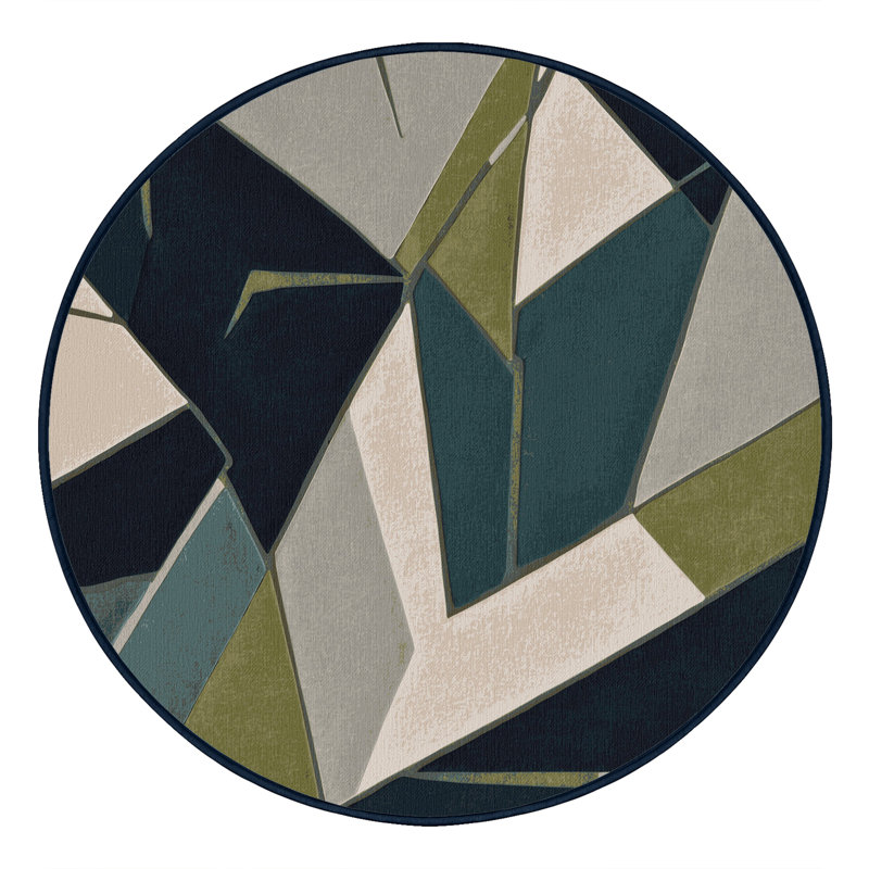Nebula Trails Rug, Round 6'
