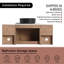 Ensemble de meuble-lavabo flottant simple 48 po avec comptoir en quartz 48 po-1383484278