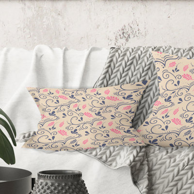 Coussin décoratif rétro Mid-Century
