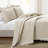  Neutral Microfiber 3 Piece Quilt Set-1338396559