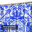 Rideau de douche Tiles Blue-129040371