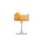 JoyJolt Elle Fluted Coupe Martini Glasses, 10oz
