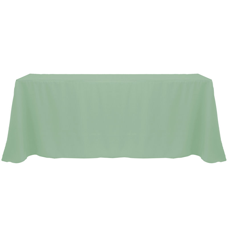 Solee Solid Color Tablecloth, 108" x 156", Seamist, 1
