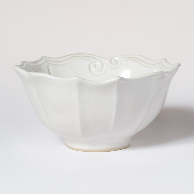VIETRI Incanto Serving Bowl, White
