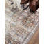 Tapis oriental brun / rouille lavable à la machine Aarusan-2020122571