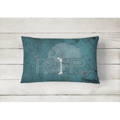 Outdoor Reversible Throw Pillow