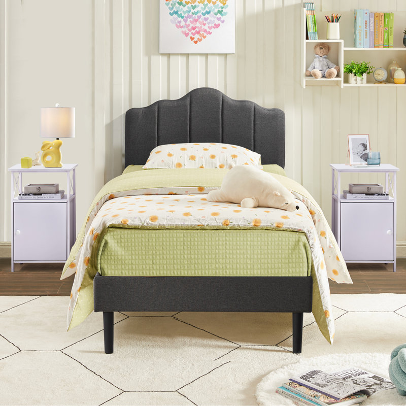Ensemble de chambre à coucher Kempst, Blanc, Simple