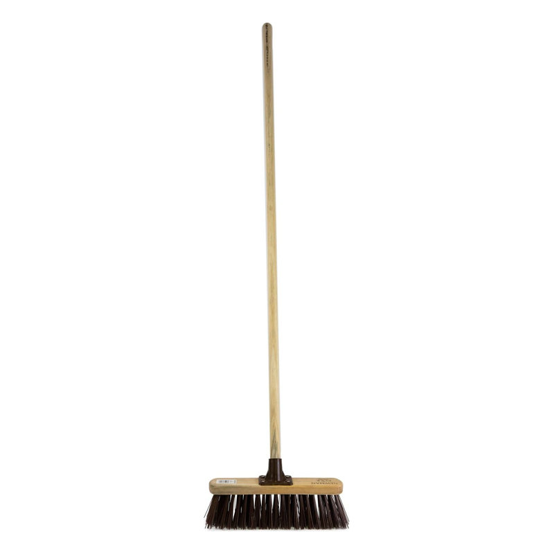 Adjustable Push Brooms with Replaceable Head, Synthetic
