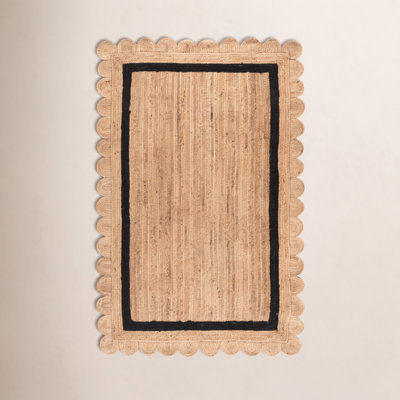 Inaki Hand-Woven Geometric Jute Rug