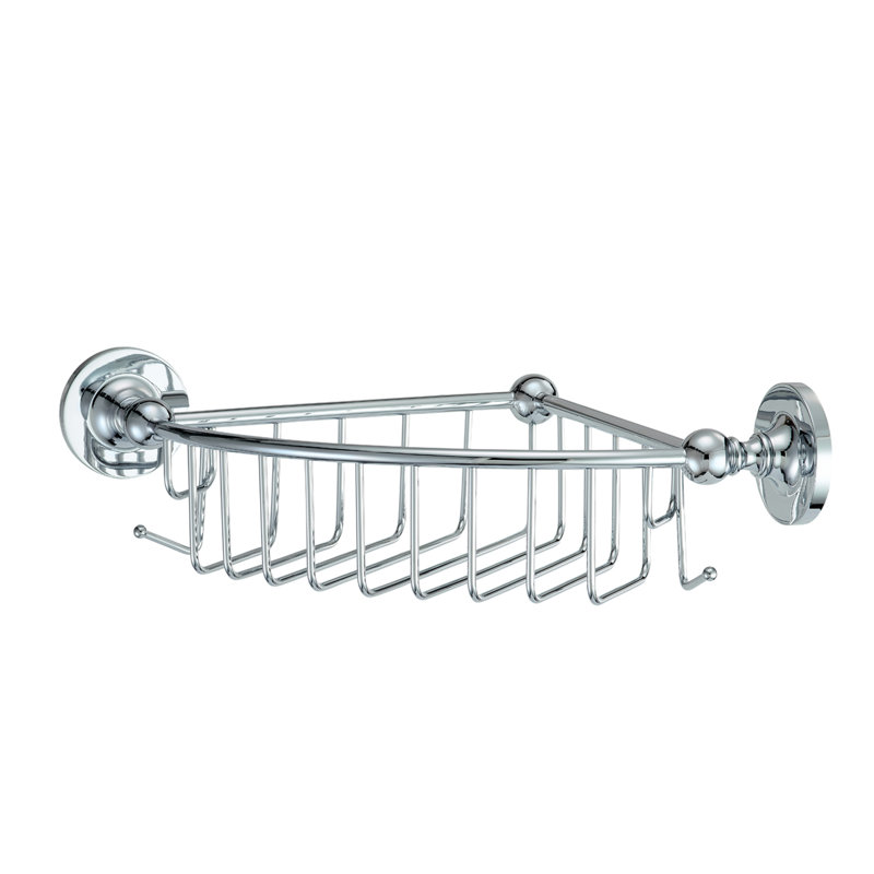Panier de douche Clarendon, Chrome poli