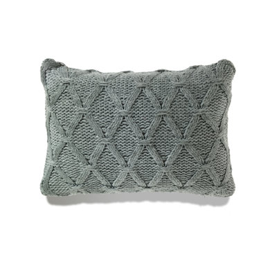 Housse et insert de coussin carré Chunky Knit