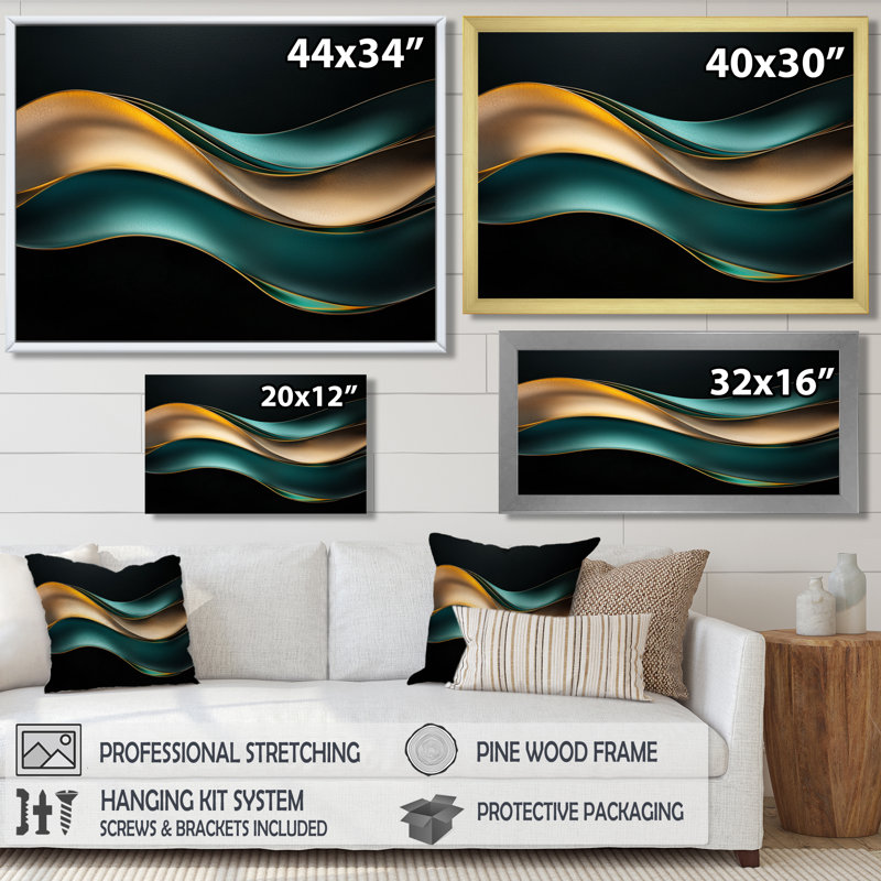Soft Marble Coastal Balance IV - Art abstrait sur toile marbrée abstraite, Argent argent, H 28 po x l 60 po