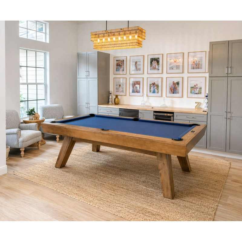 Doc & Holliday George Slate Pool Table In Glazed Maple