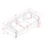 Canapé 85,8 po Chesterfield-1434939705